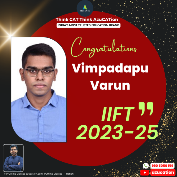 IIFT Vimpadapu Varun