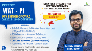 Join WAT PI for MBA IIMs