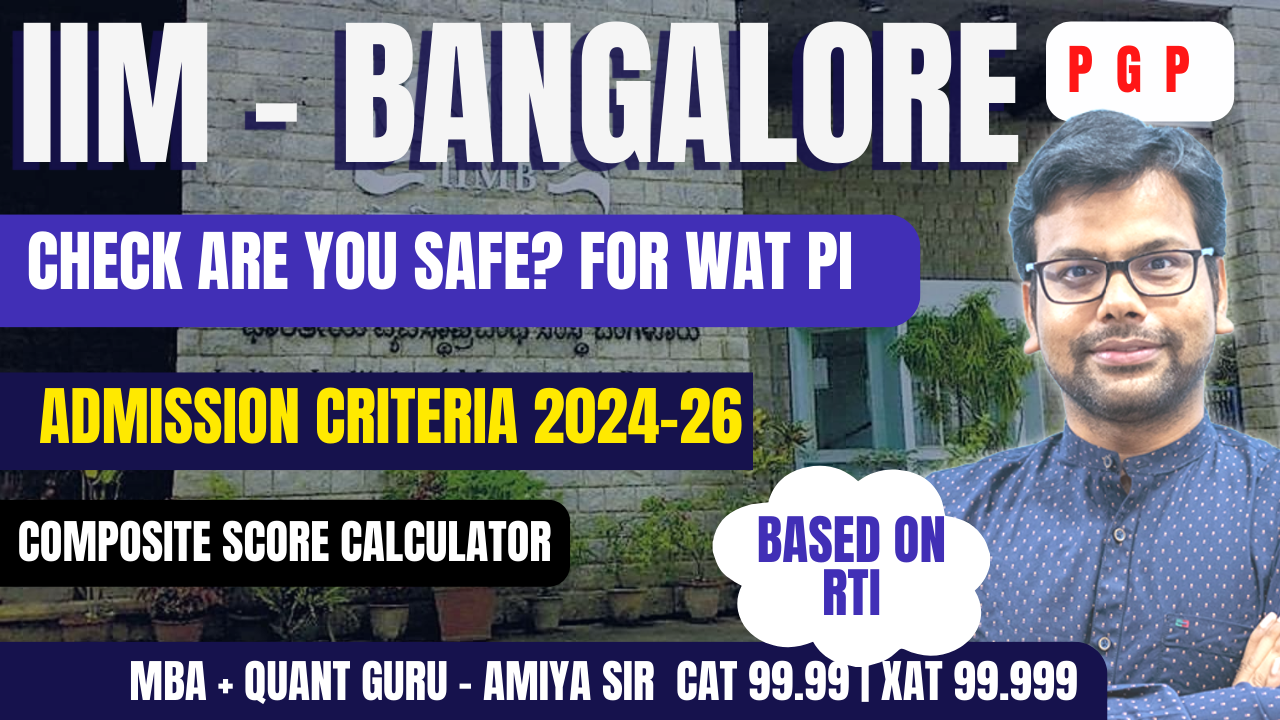 Iim Bangalore Mba Pgp 2024 26 Call Predictor Based On Rti