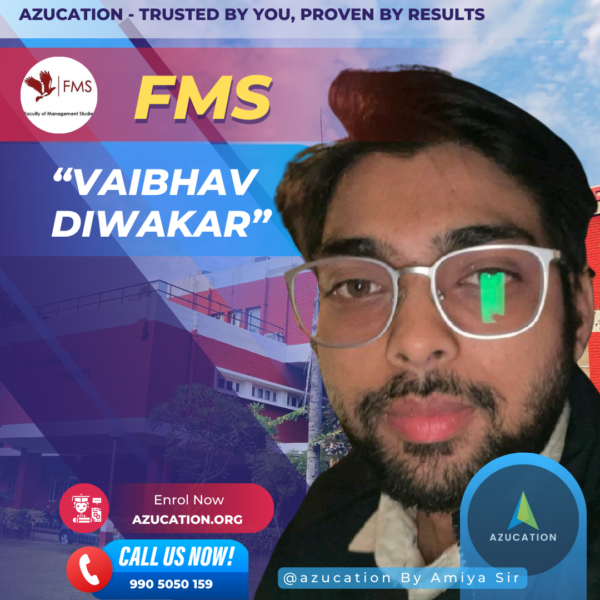 FMS Vaibhav Diwakar