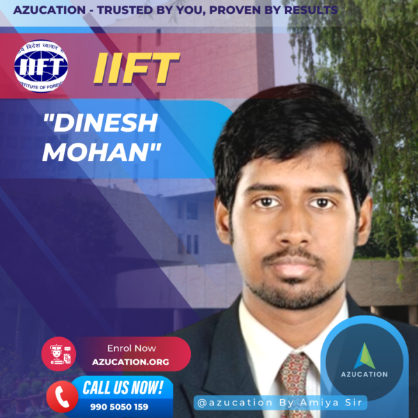 IIFT Dinesh Mohan