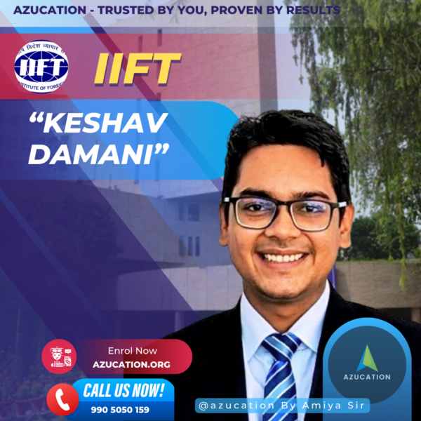 IIFT Keshav Damani