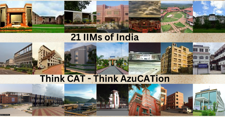 21 IIMs of India