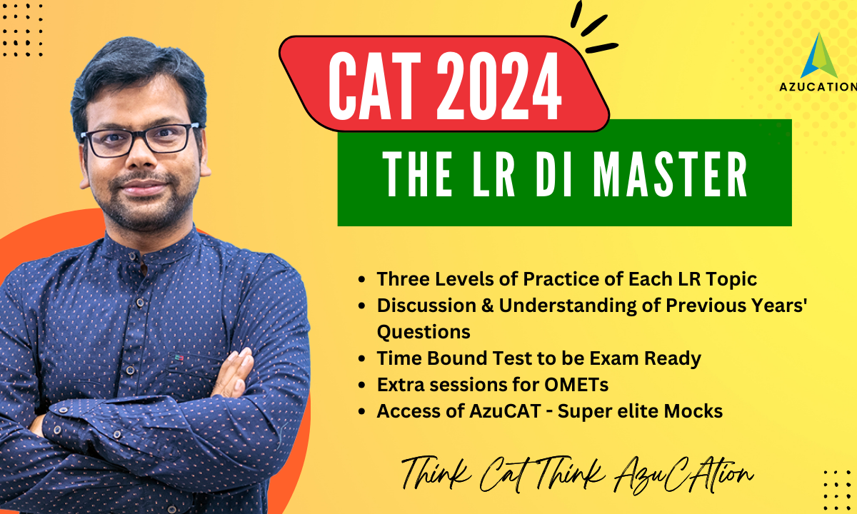 CAT 2024: The LR DI MASTER