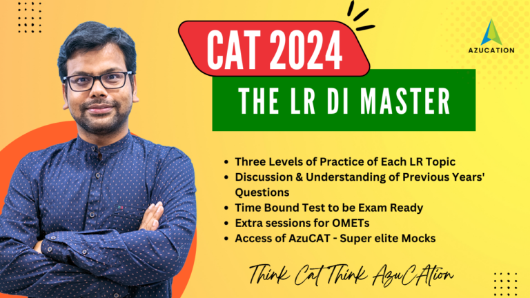 CAT 2024 The DILR Master