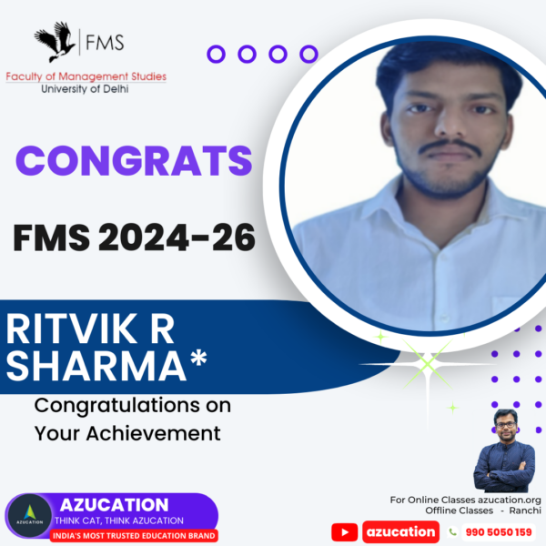 FMS Ritvik Raj Sharma