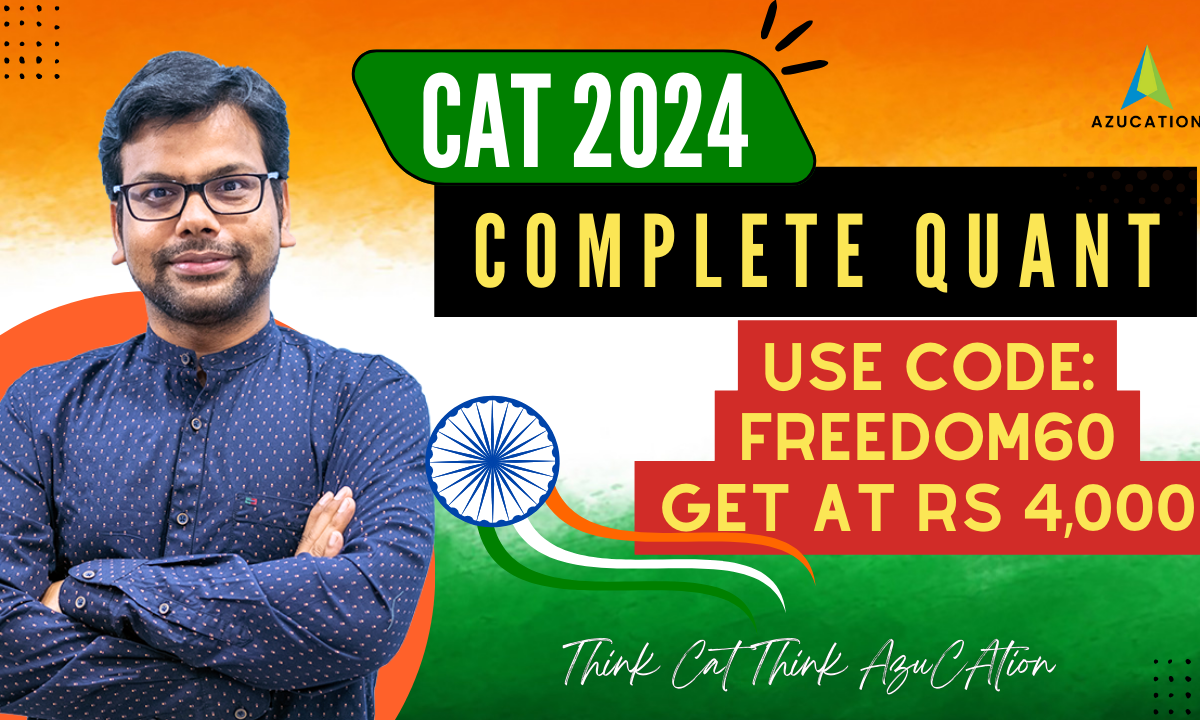 CAT 2024 Quant FREEDOM