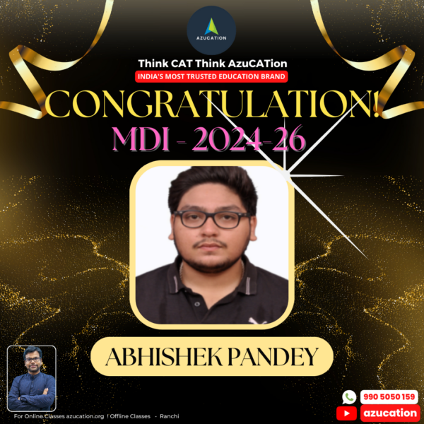 MDI Abhishek Pandey