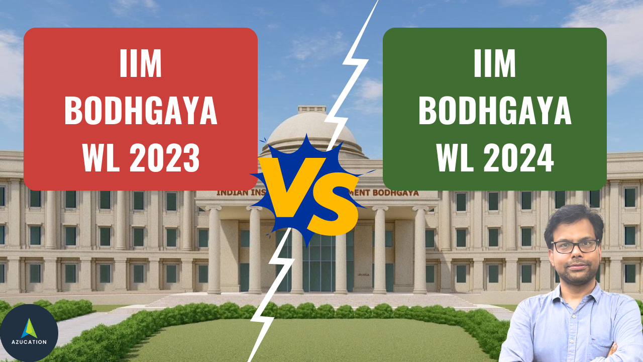 Comparing Waitlist Movements at IIM Bodhgaya: 2023 vs. 2024