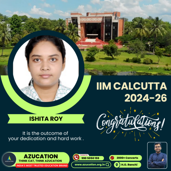 IIM Cal Ishita Roy