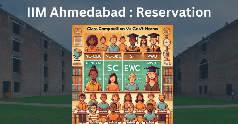 Reservation in IIM Ahmedabad