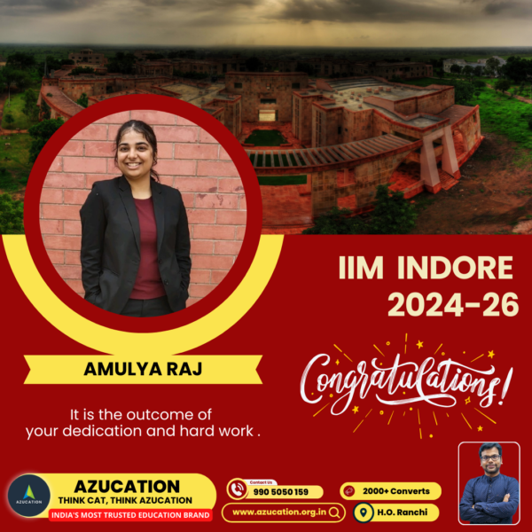 IIM Indore Amulya Raj