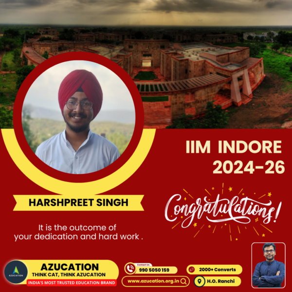 IIM Indore Harshpreet Singh