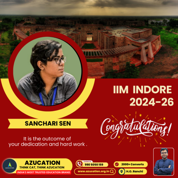 IIM Indore Sanchari Sen