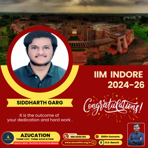 IIM Indore Siddharth Garg