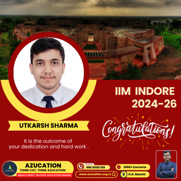 IIM Indore Utkarsh Sharma