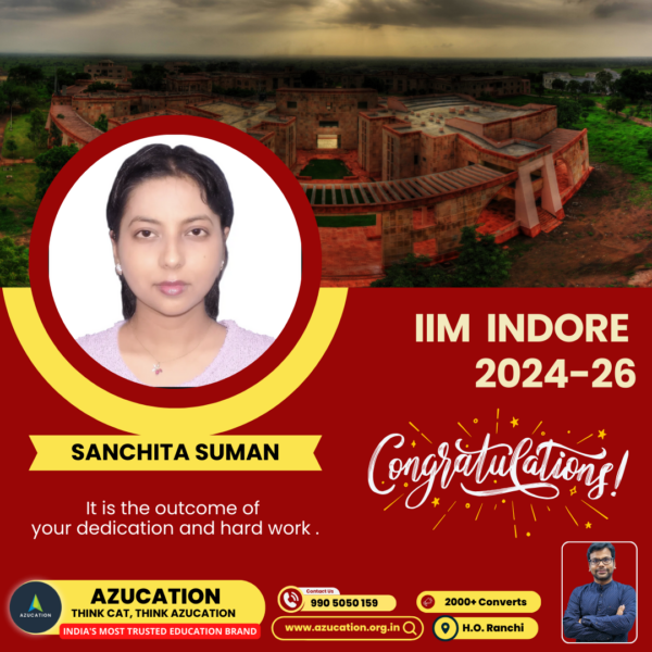 IIM Indore sanchita suman