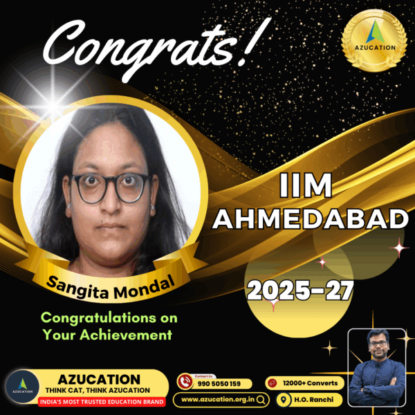 IIM A Sangita Mondal