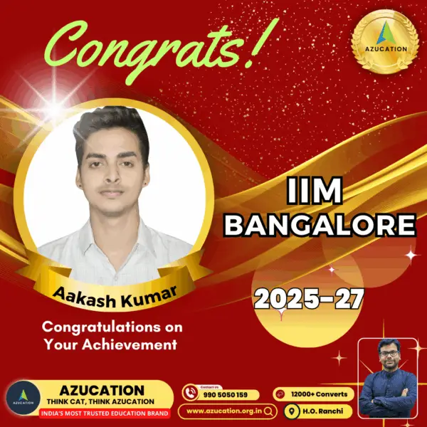 IIM B Aakash Kumar