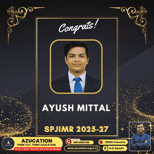 SPJIMR Ayush Mittal