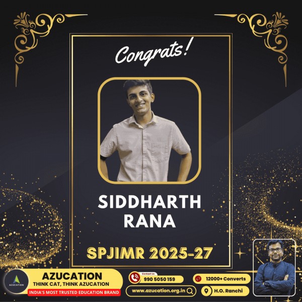 SPJIMR Siddharth Rana