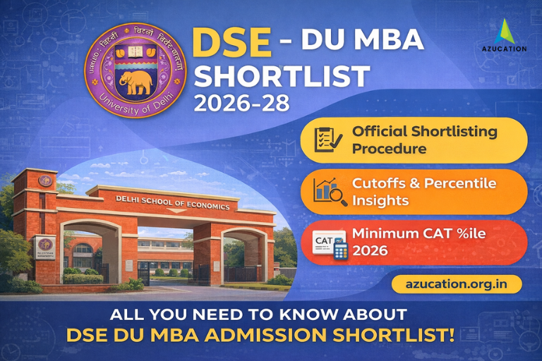 DU FCB MBA 2026–28 GD-PI Shortlist